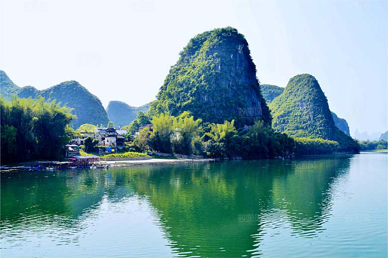广西桂林山水好风光
