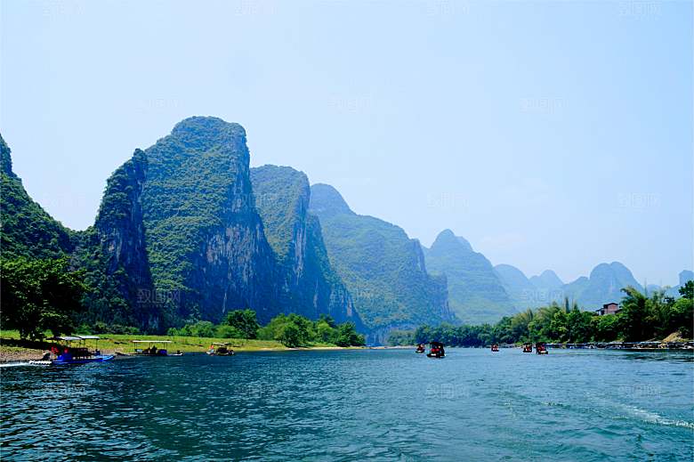 广西桂林山水好风光