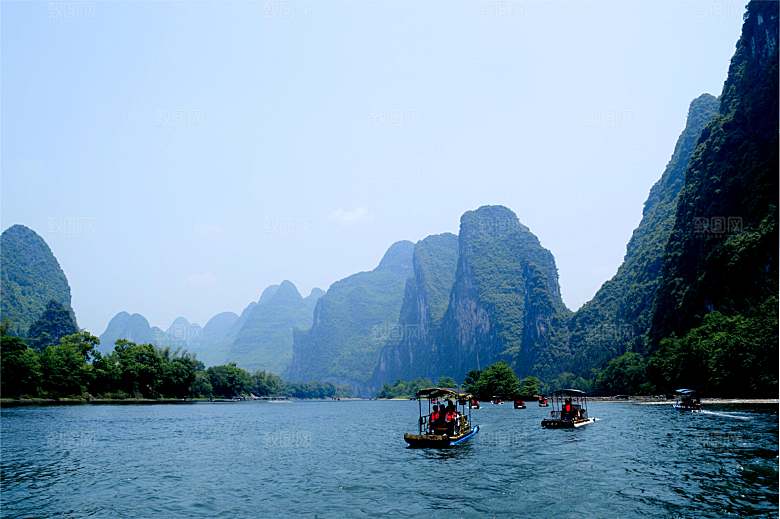 广西桂林山水好风光