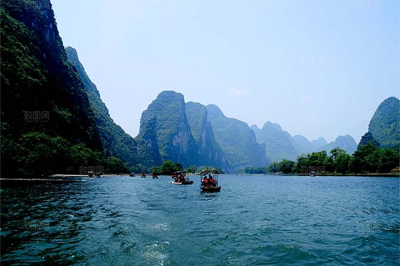 广西桂林山水好风光