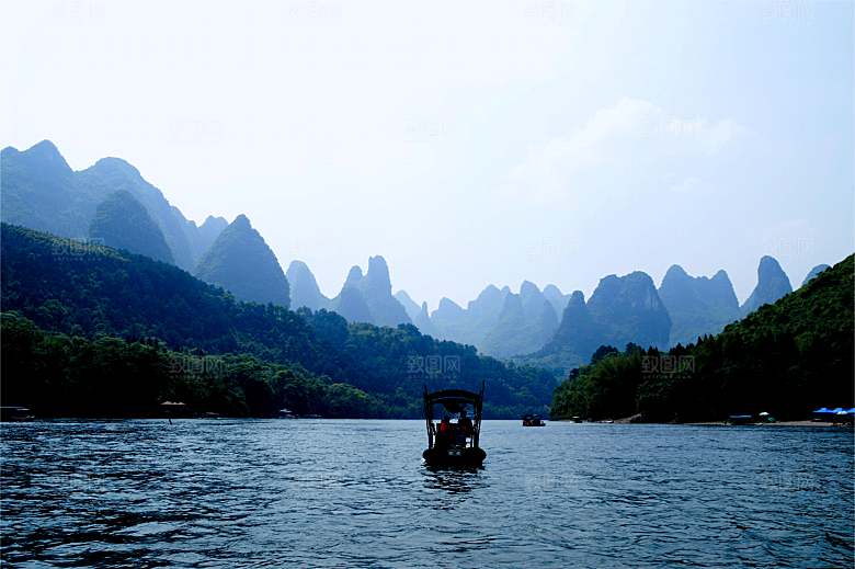 广西桂林山水好风光