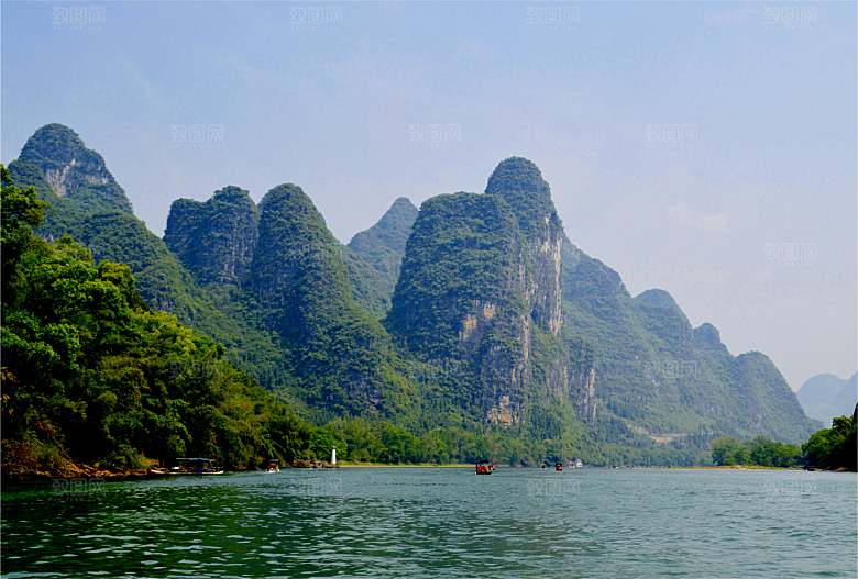 广西桂林山水好风光