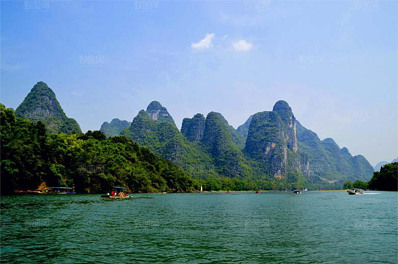 广西桂林山水好风光