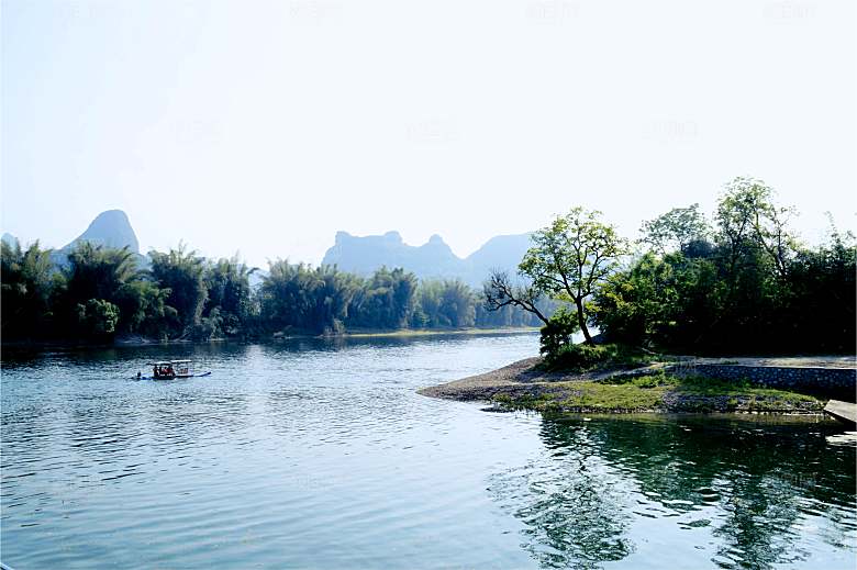 广西桂林山水好风光