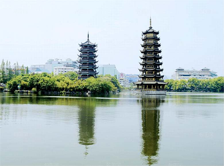 广西桂林山水好风光