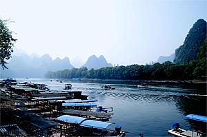 广西桂林山水自然风光