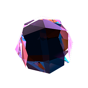 物体几何立体形状免扣素材紫色物体
