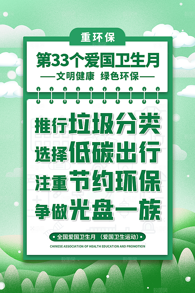 世界卫生日海报展板