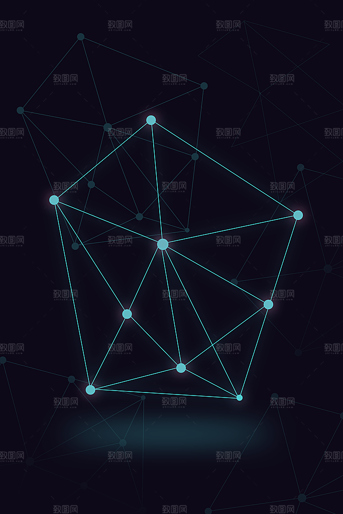 商务科技海报广告背景高端设计
