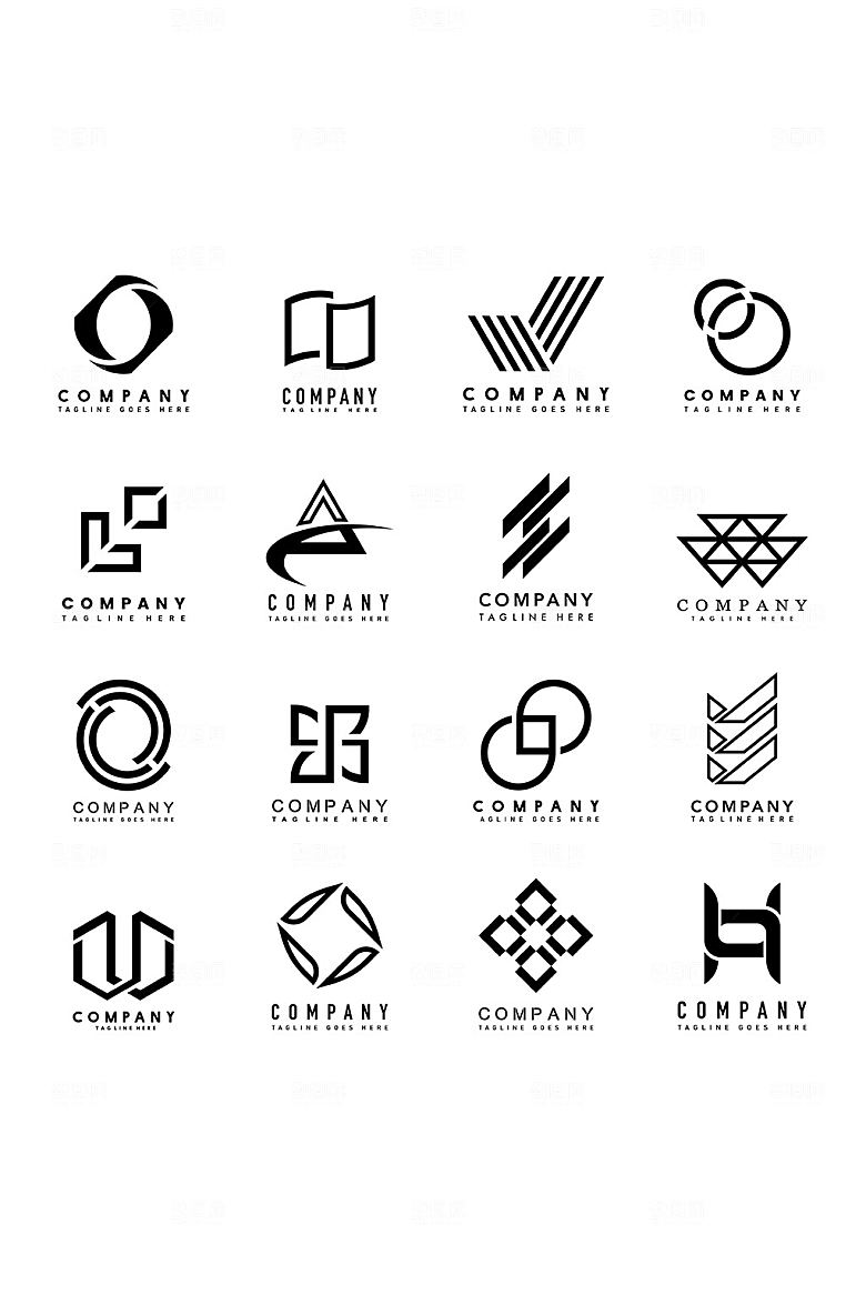 企业LOGO矢量元素