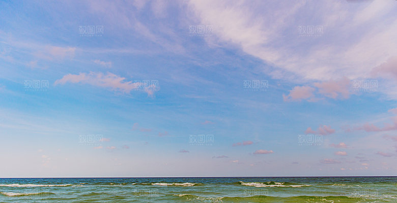 大海天空海面海景夕阳朝霞黄昏落日晚霞