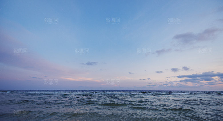 大海天空海面海景夕阳朝霞黄昏落日晚霞