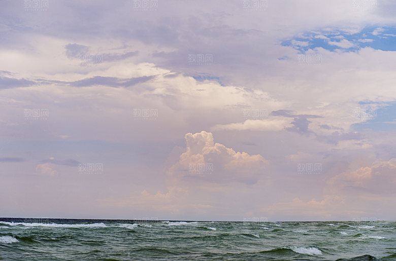 大海天空海面海景夕阳朝霞黄昏落日晚霞