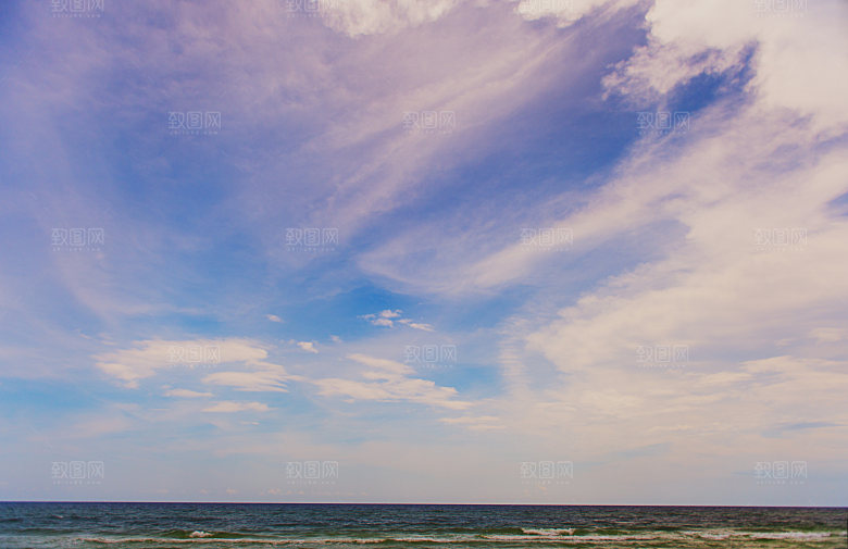 大海天空海面海景夕阳朝霞黄昏落日晚霞