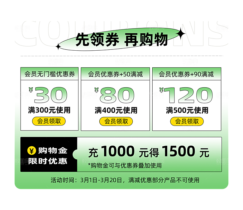 淘宝天猫京东双11双十一促销优惠券折扣券