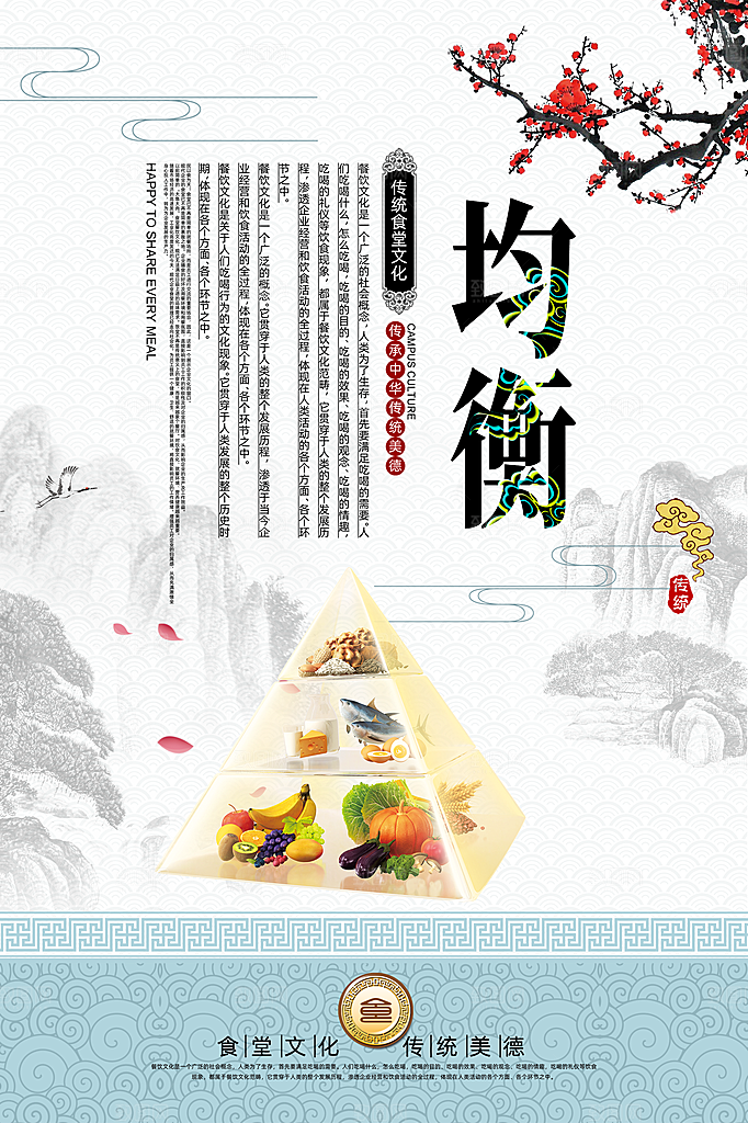 食堂餐饮工艺宣传广告