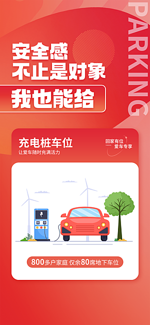 汽车车位宣传广告