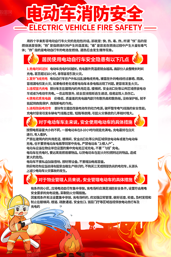 消防防火宣传广告