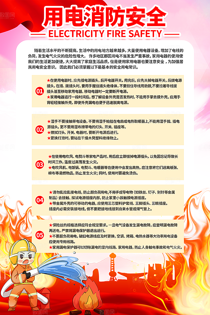 消防防火宣传广告