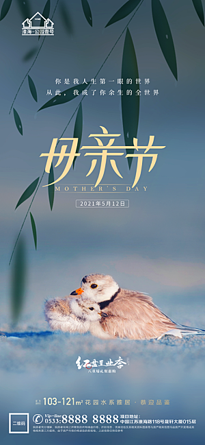 母亲节推广宣传海报