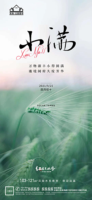 小满推广宣传海报
