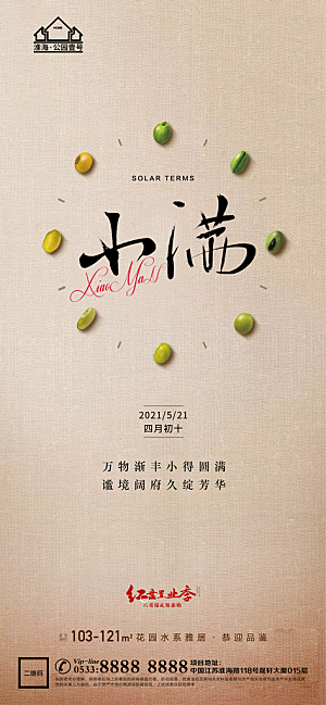 小满推广宣传海报