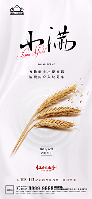 小满推广宣传海报