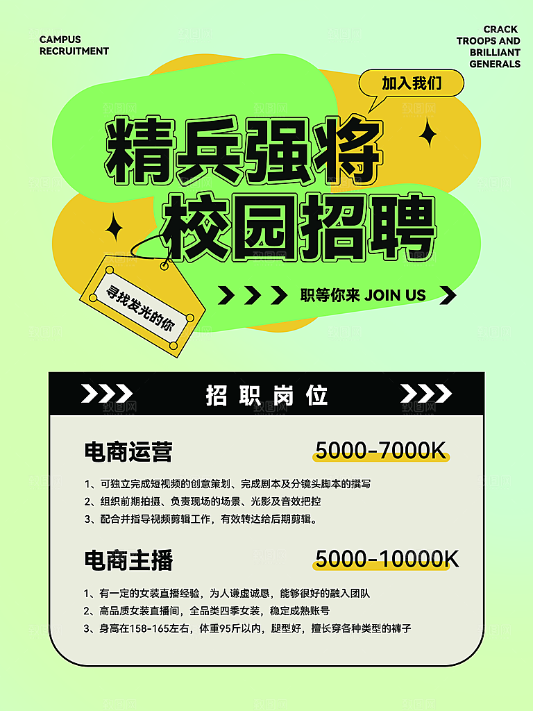 招聘精英专场招聘