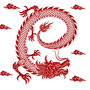 2024龙年简约大气元素