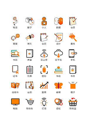电商网购程序小图标