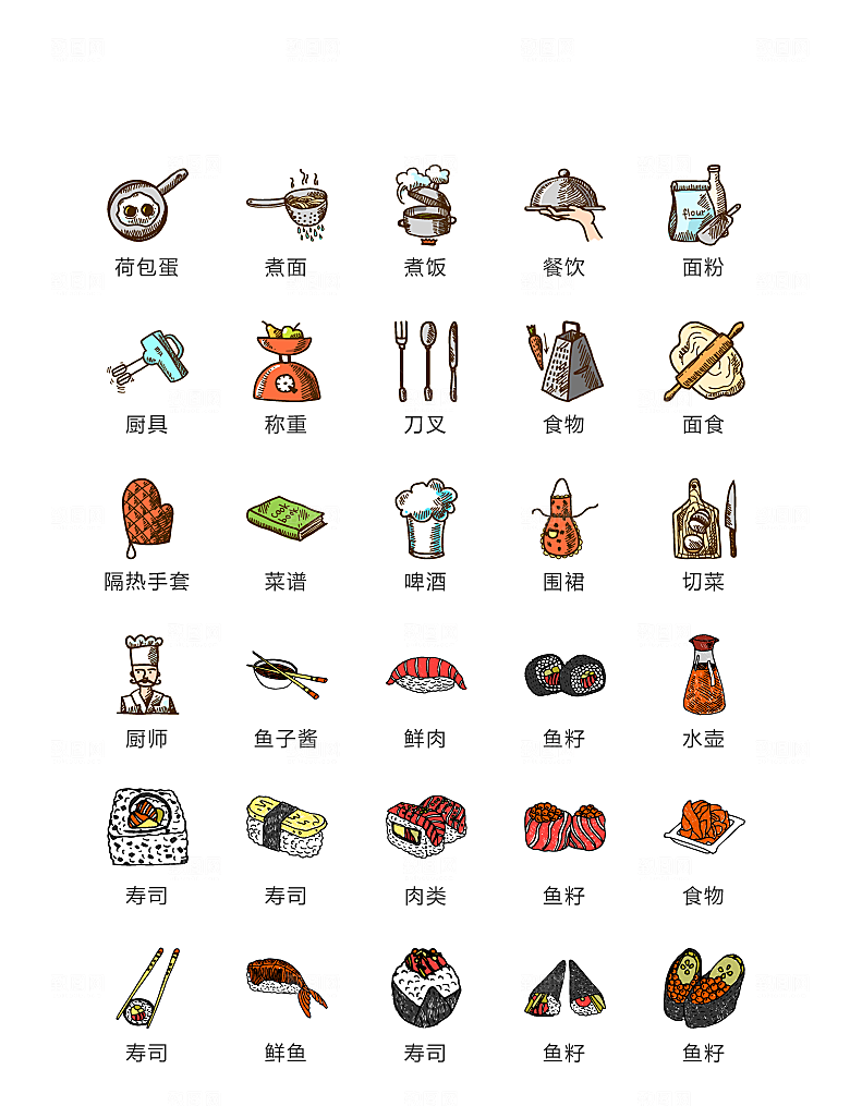 电商网购程序小图标