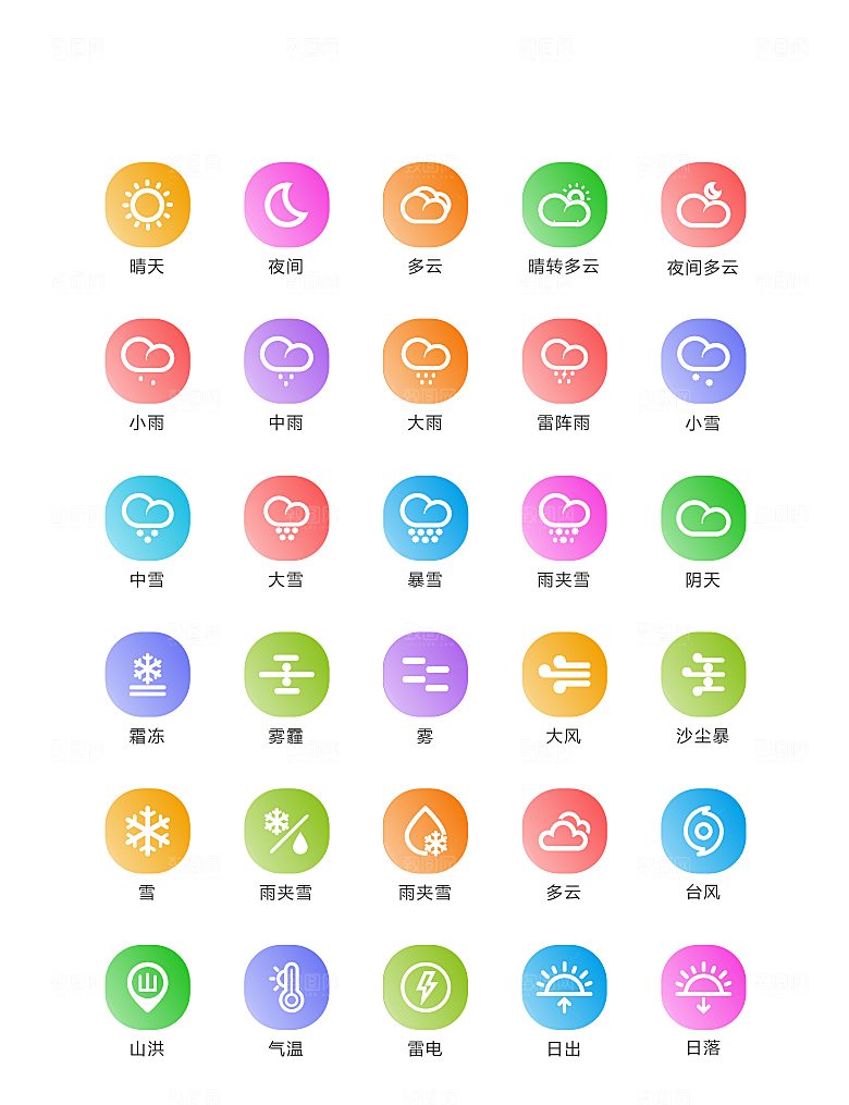 电商网购程序小图标