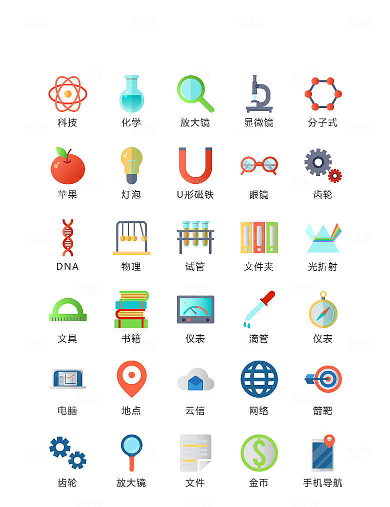 电商网购程序小图标