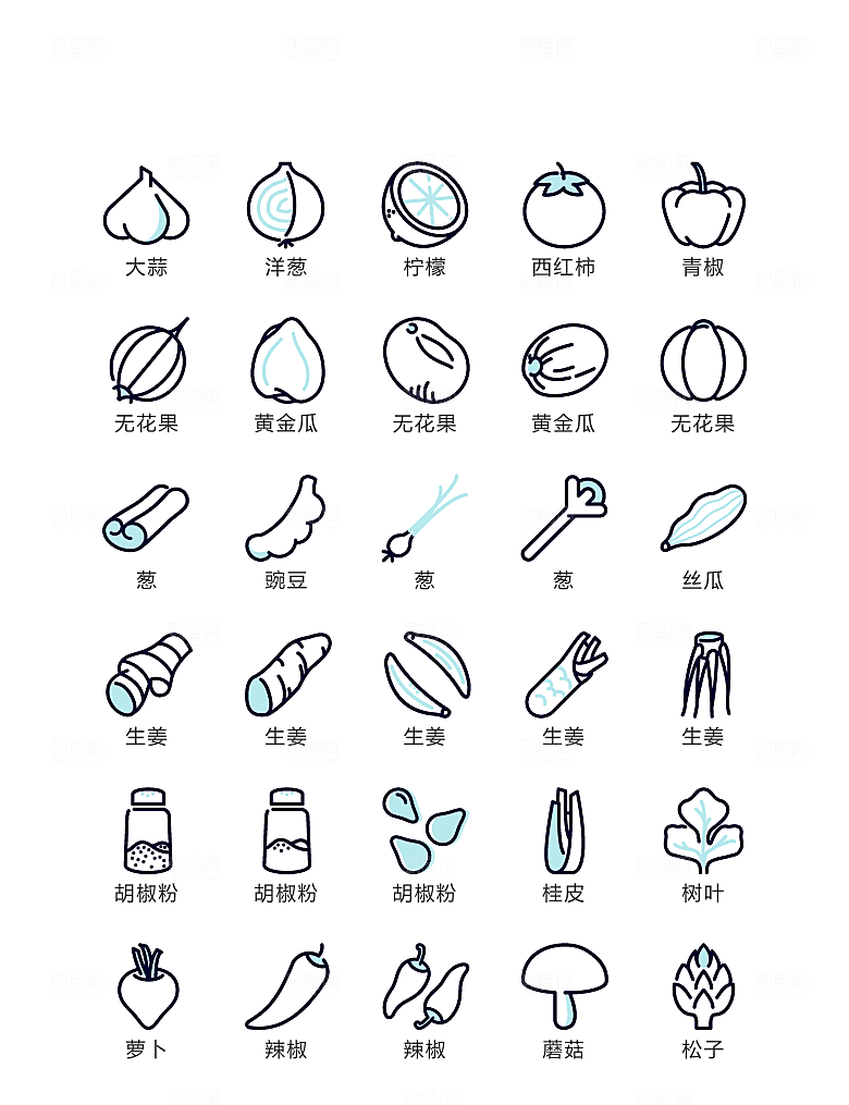 电商网购程序小图标