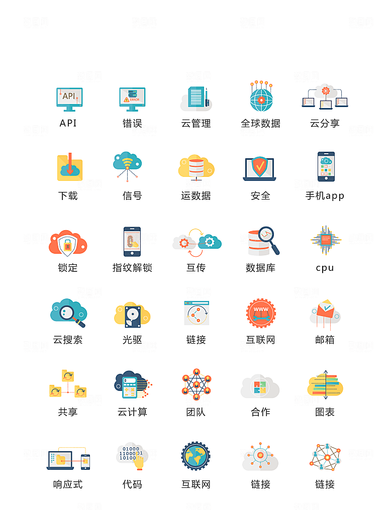电商网购程序小图标