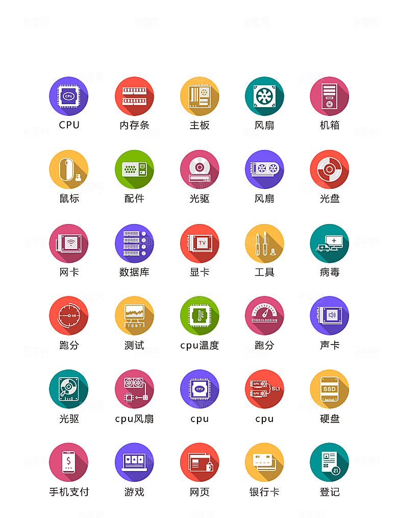 电商网购程序小图标