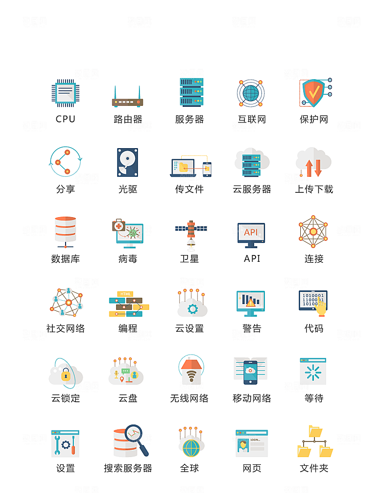 电商网购程序小图标