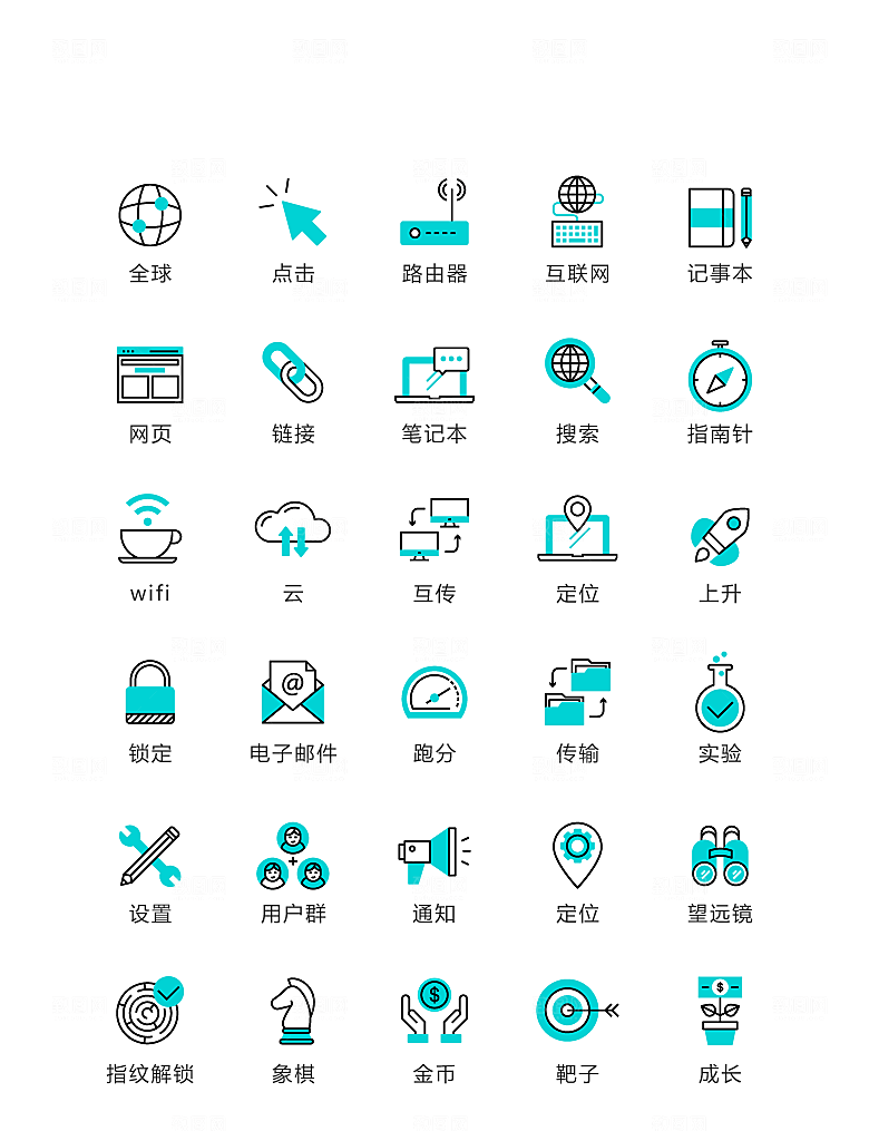 电商网购程序小图标