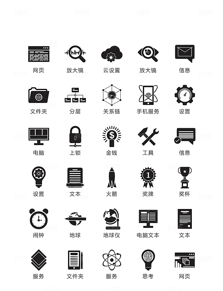 电商网购程序小图标