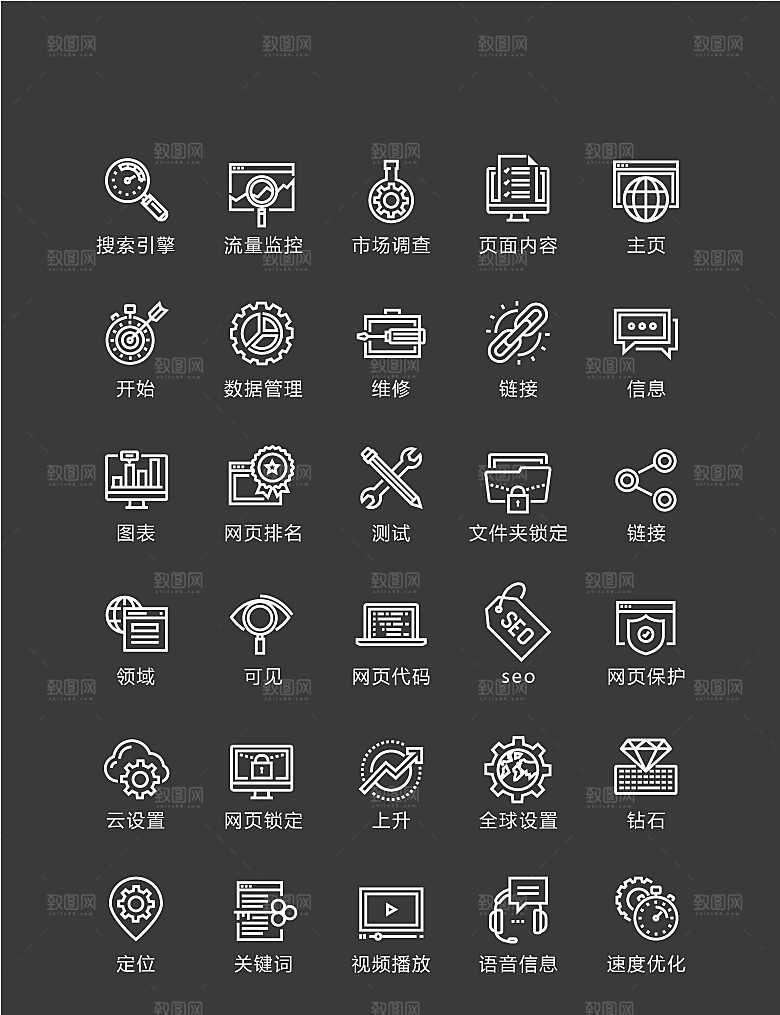 电商网购程序小图标