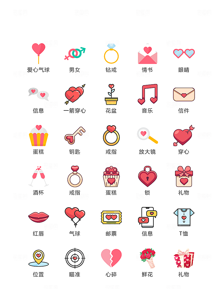 电商网购程序小图标