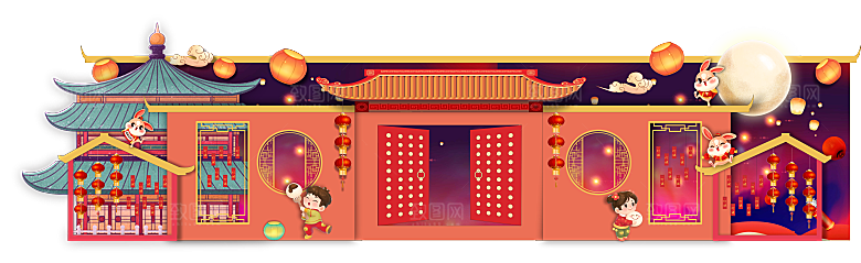 元宵节美陈景观舞台