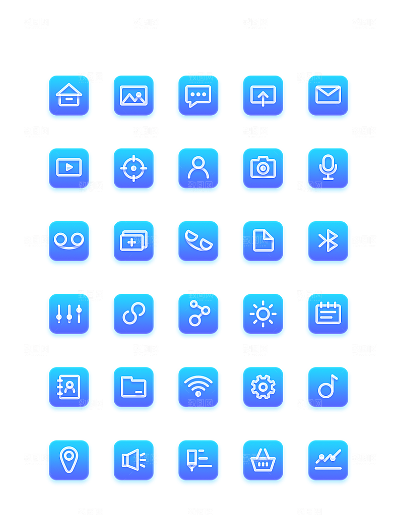 软件程序标识应用小图标