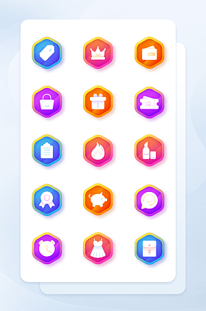 扁平程序应用app图标