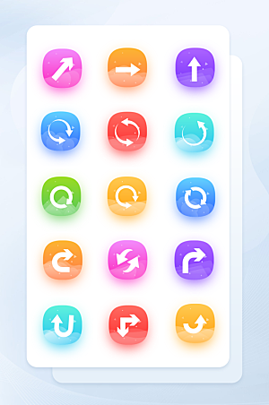 扁平程序应用app图标