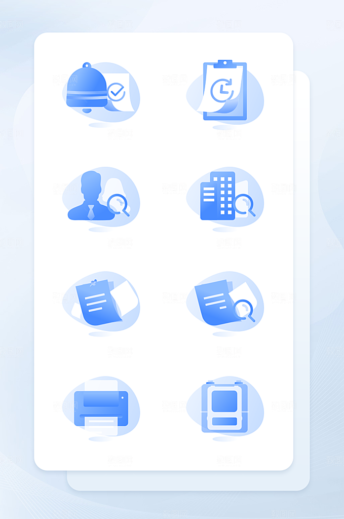 扁平程序应用app图标