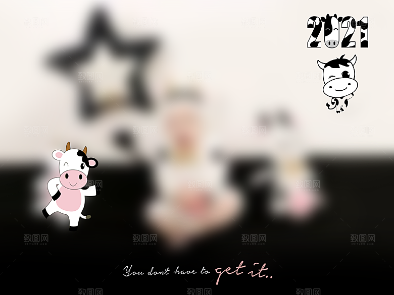 新款儿童文字psd模板影楼百天照片素材海
