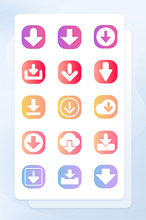 扁平程序应用app图标