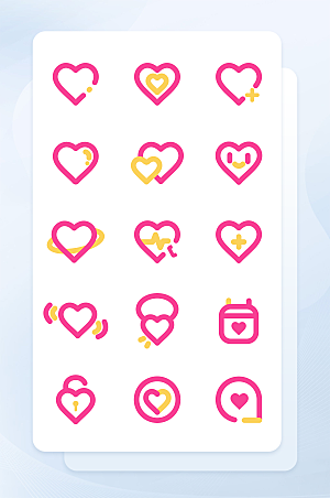 扁平程序应用app图标