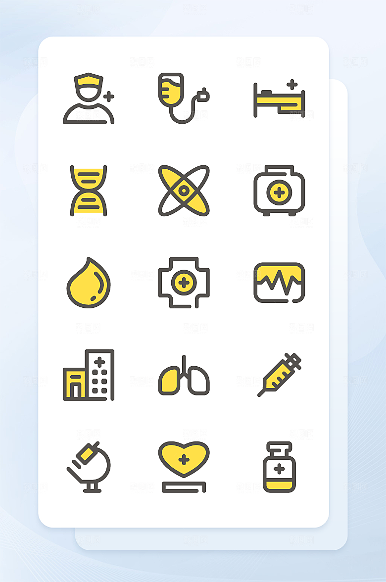 扁平程序应用app图标